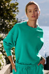 Accolade Crew Neck Crew Sweatshirt — Spruce Green