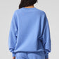 Accolade Crew Neck Crew Sweatshirt — Crystal Clear Blue