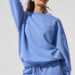 Accolade Crew Neck Crew Sweatshirt — Crystal Clear Blue