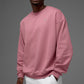 Accolade Crew Neck Crew Sweatshirt — Pink Wild Rose