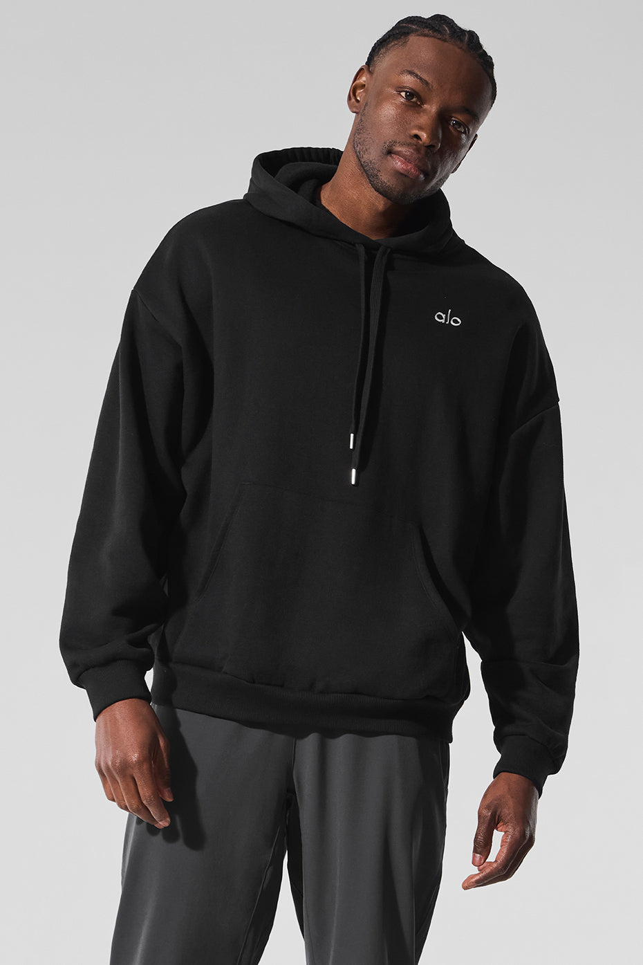 Accolade Hooded Sweatshirt — Black