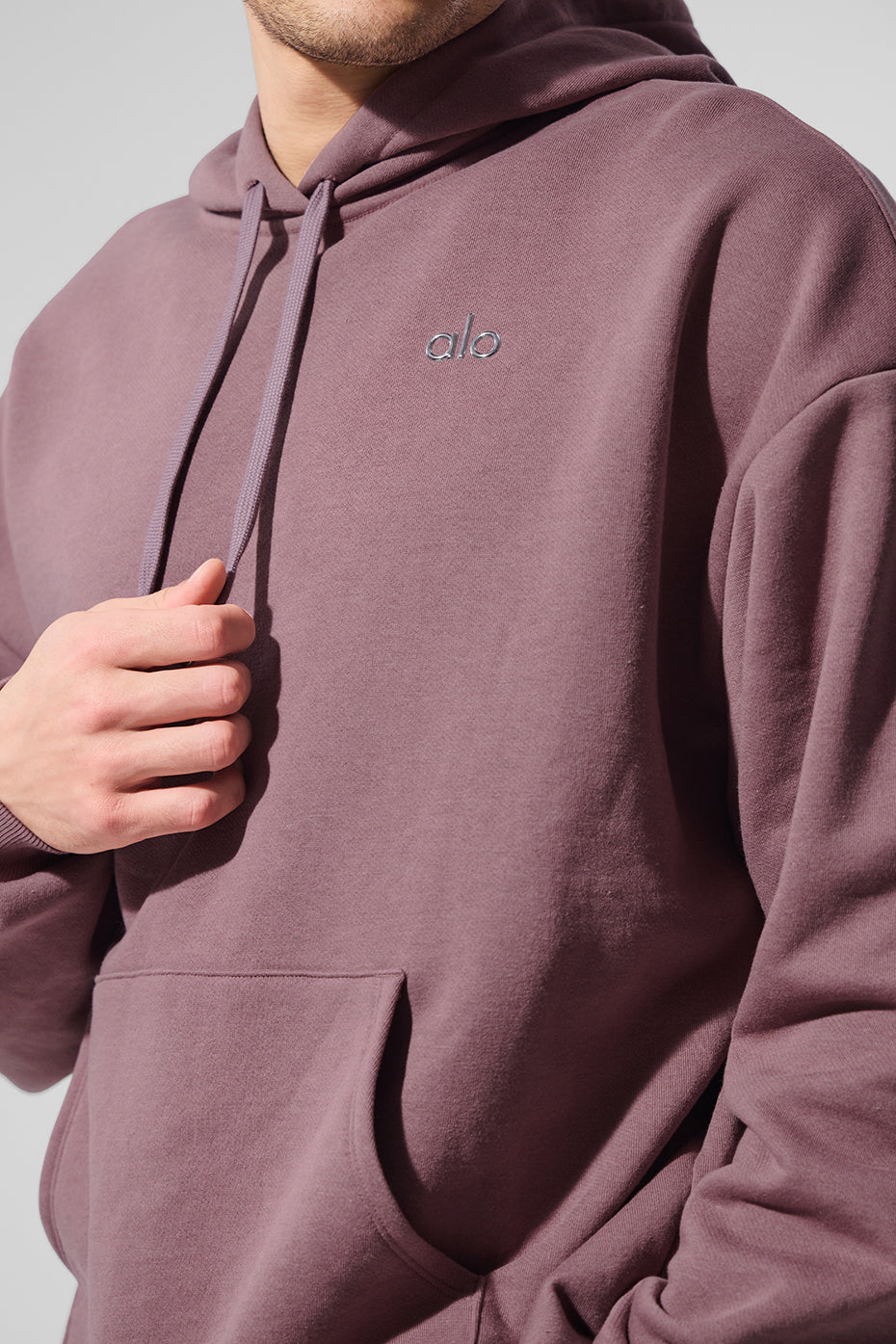 Accolade Hooded Sweatshirt — Smoky Quartz