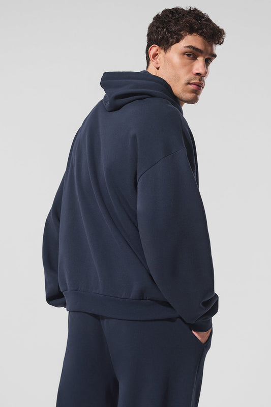 Accolade Hooded Sweatshirt — Navy