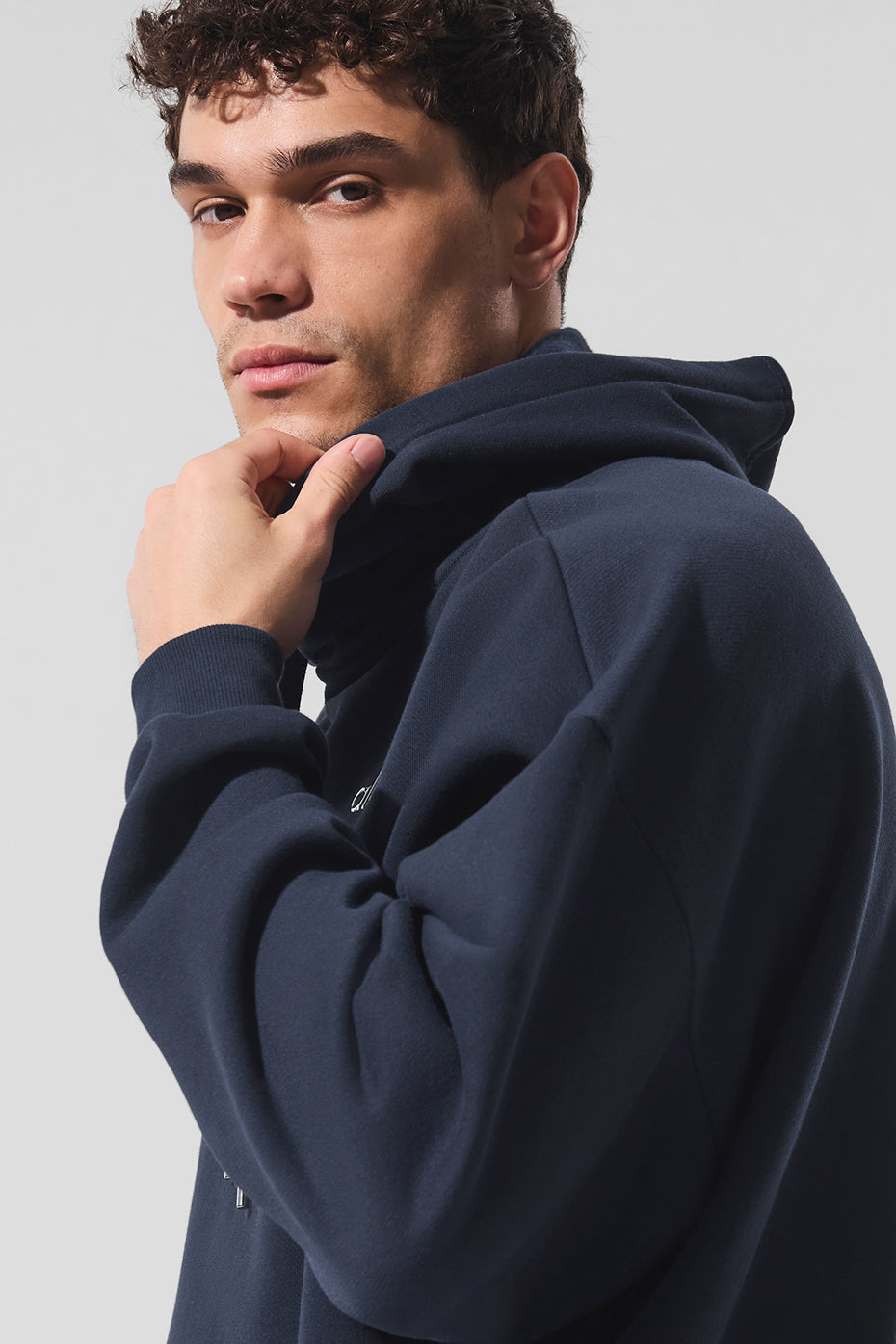 Accolade Hooded Sweatshirt — Navy