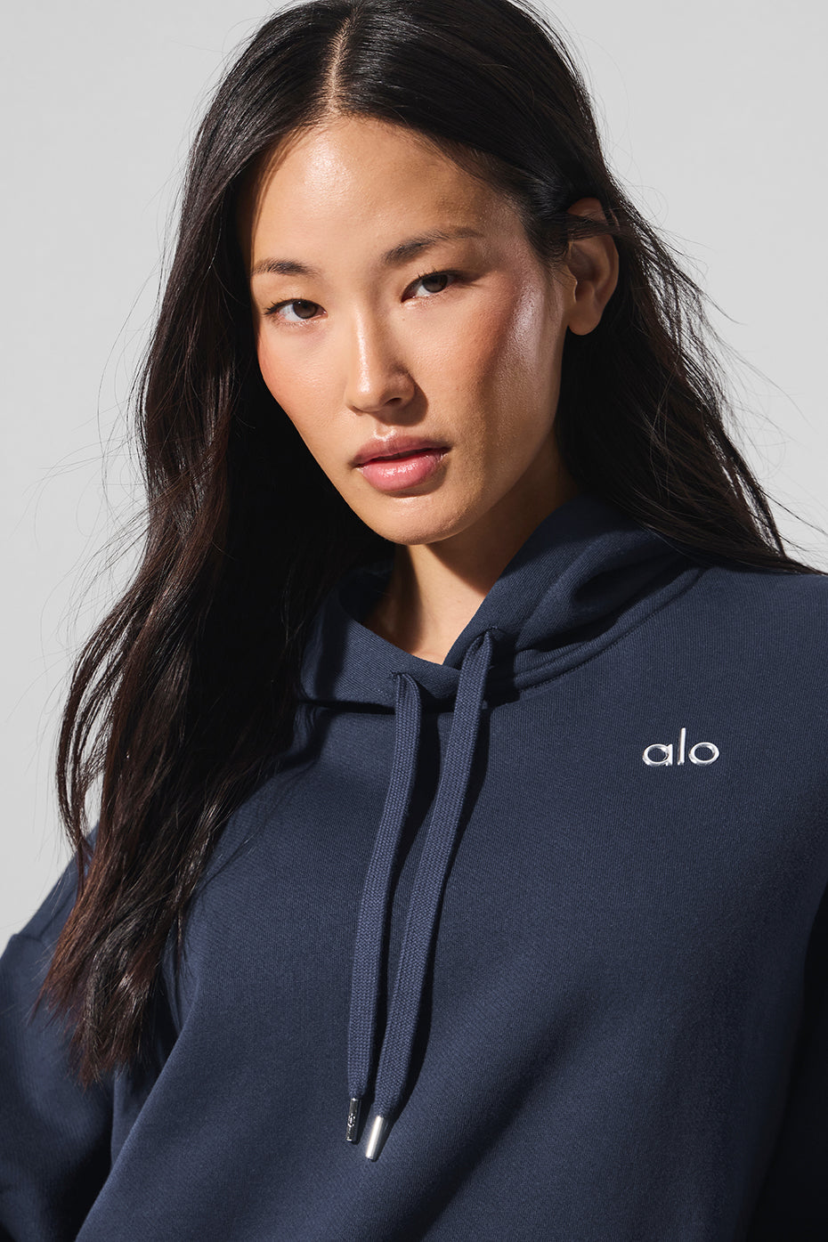 Accolade Hooded Sweatshirt — Navy