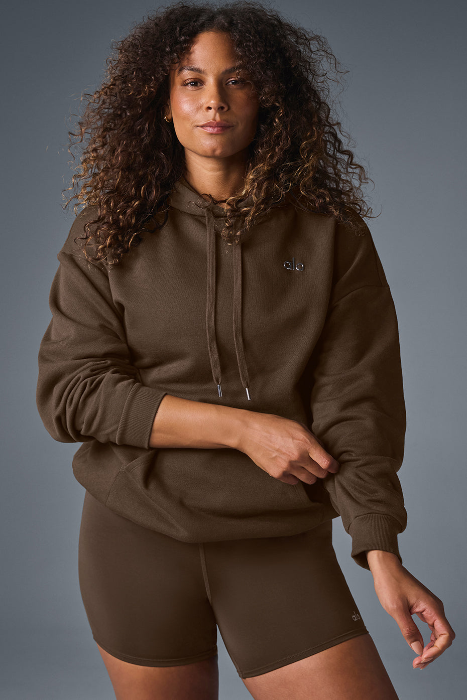Accolade Hooded Sweatshirt — Espresso