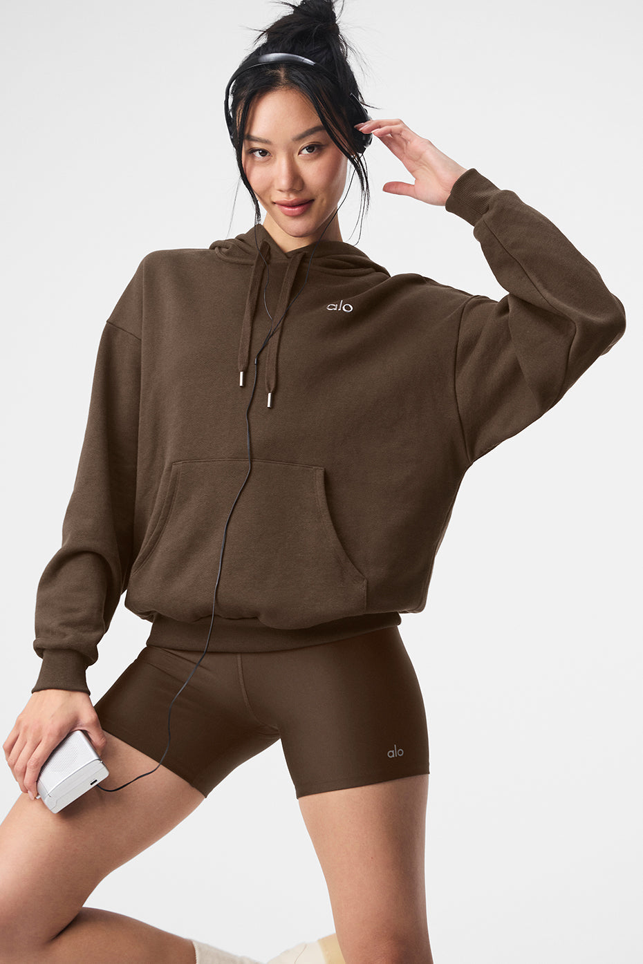 Accolade Hooded Sweatshirt — Espresso