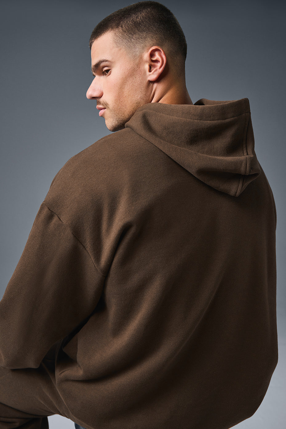 Accolade Hooded Sweatshirt — Espresso