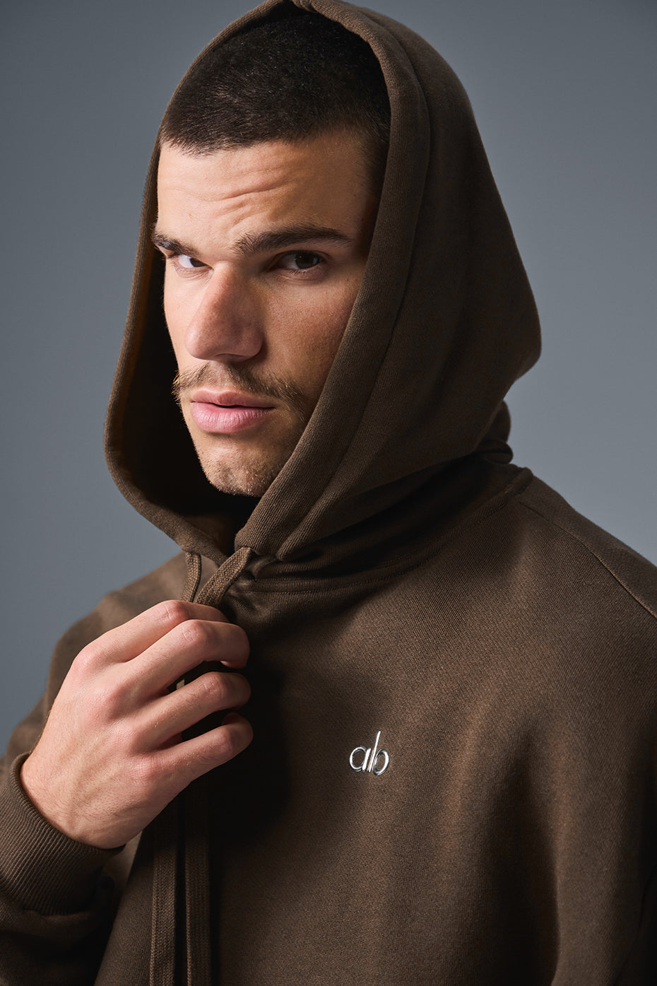Accolade Hooded Sweatshirt — Espresso