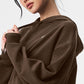 Accolade Hooded Sweatshirt — Espresso