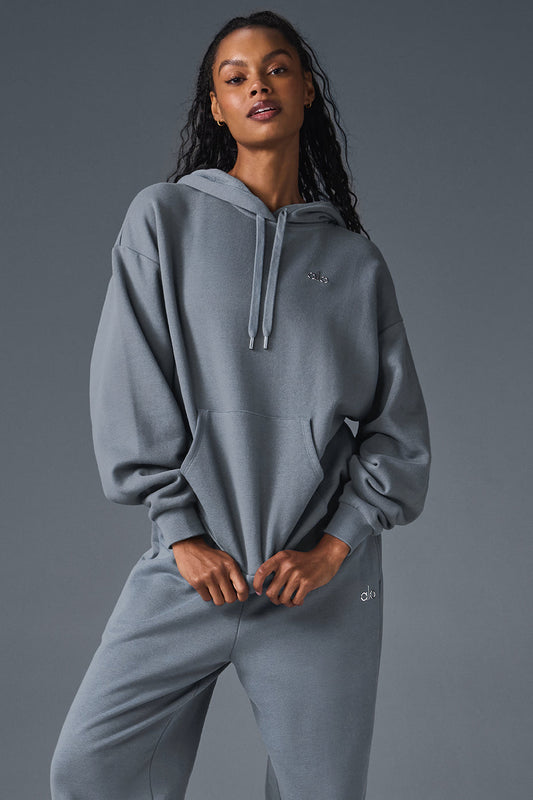 Accolade Hooded Sweatshirt — Steel Grey