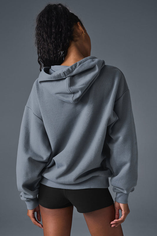 Accolade Hooded Sweatshirt — Steel Grey