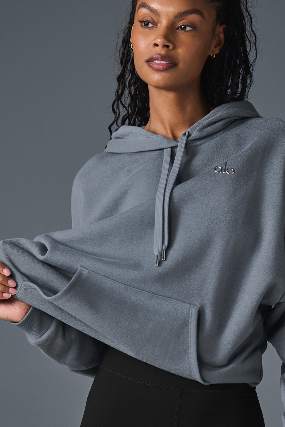 Accolade Hooded Sweatshirt — Steel Grey