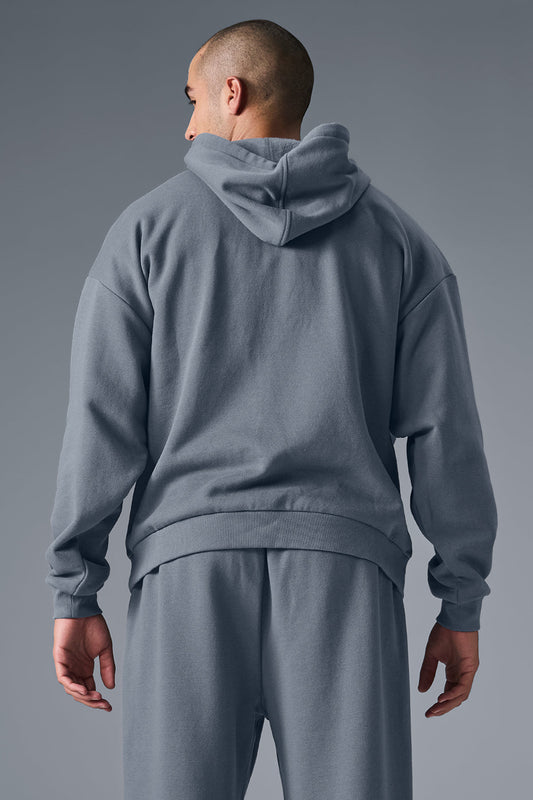 Accolade Hooded Sweatshirt — Steel Grey