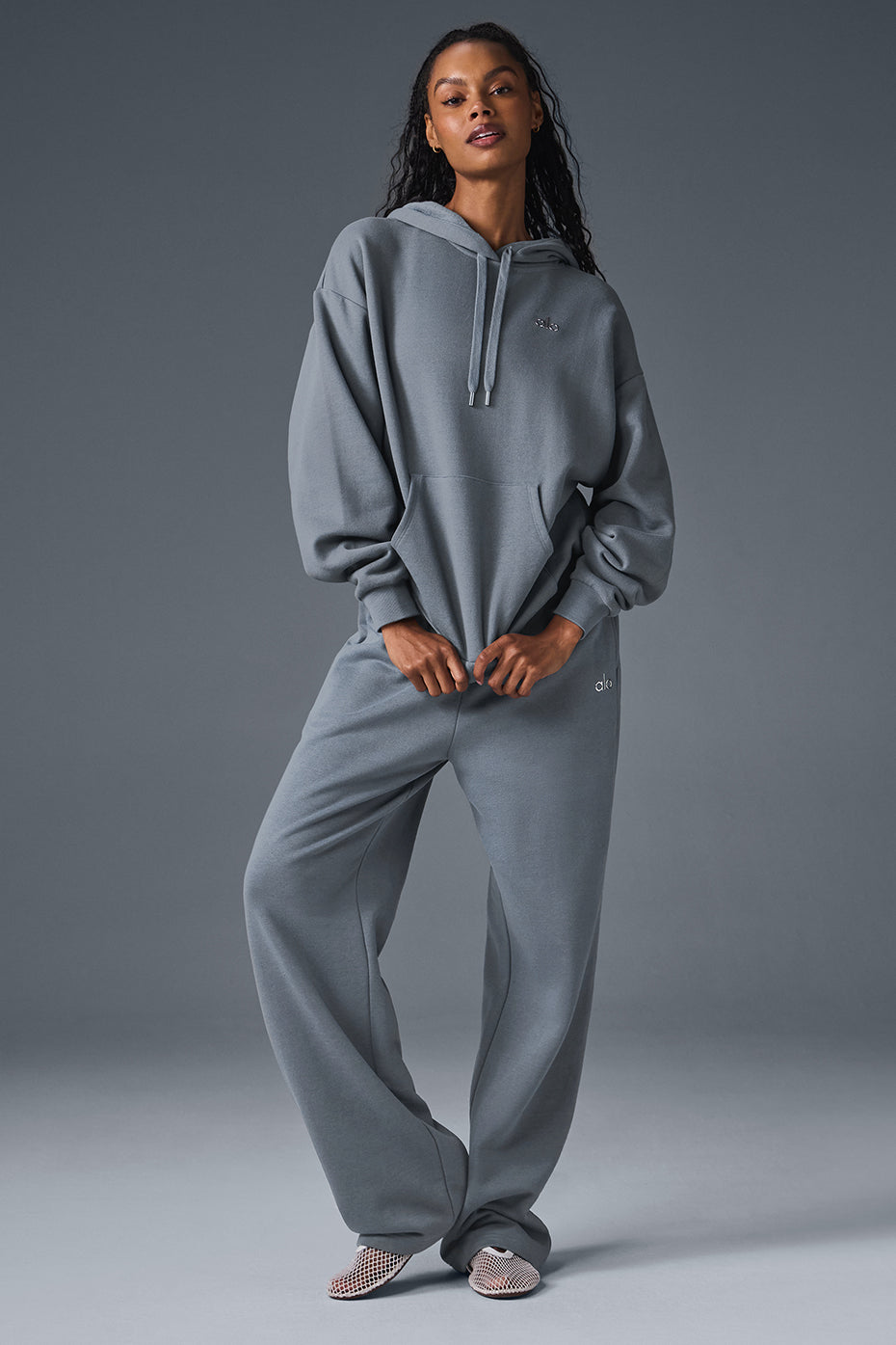 Accolade Hooded Sweatshirt — Steel Grey