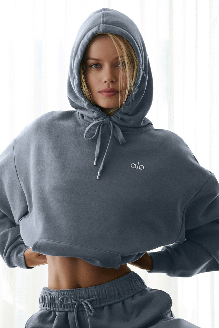 Accolade Hooded Sweatshirt — Steel Grey