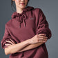 Accolade Hooded Sweatshirt — Burgundy Truffle