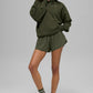 Accolade Hooded Sweatshirt — Green Olive