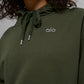 Accolade Hooded Sweatshirt — Green Olive