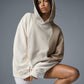 Make Waves Hooded Sweatshirt — Ivory/Bone/Gravel