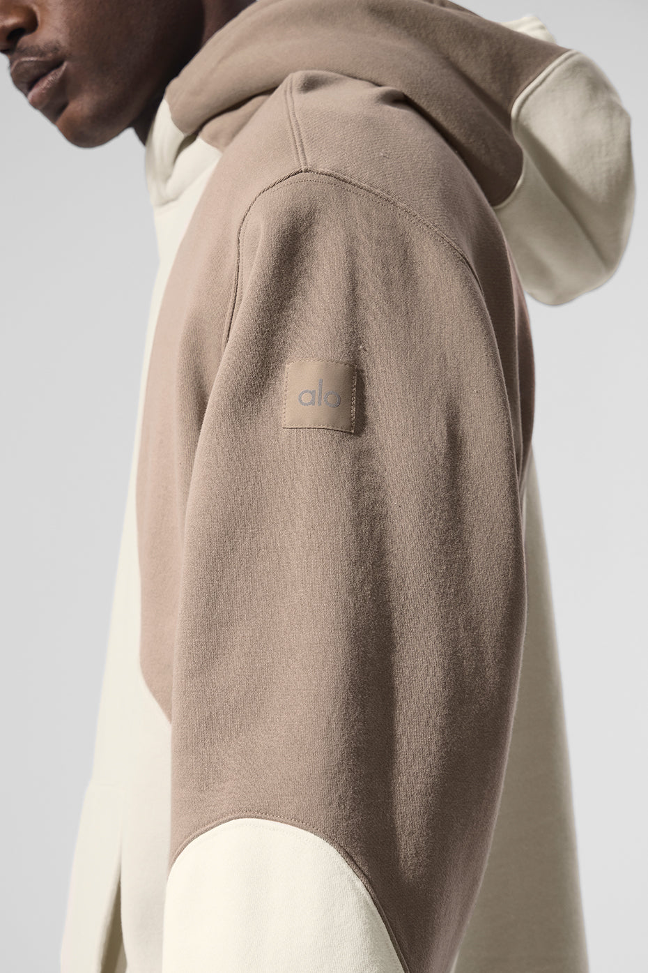 Make Waves Hooded Sweatshirt — Ivory/Bone/Gravel