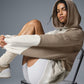 Make Waves Hooded Sweatshirt — Ivory/Bone/Gravel