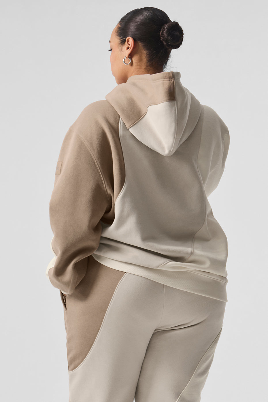Make Waves Hooded Sweatshirt — Ivory/Bone/Gravel