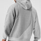 Make Waves Hooded Sweatshirt — Athletic Heather Grey Tonal