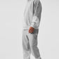 Make Waves Hooded Sweatshirt — Athletic Heather Grey Tonal