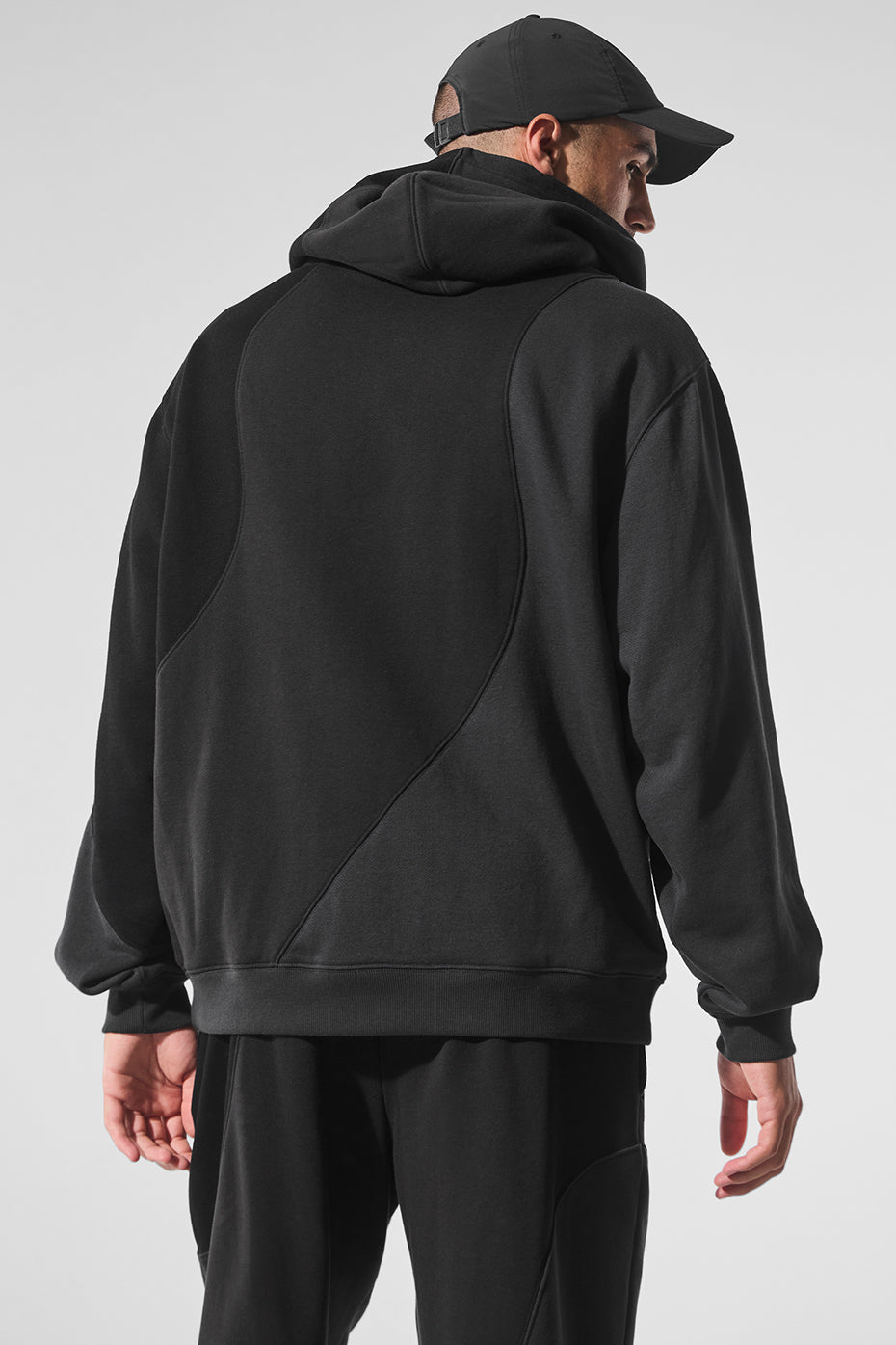Make Waves Hooded Sweatshirt — Vintage Black Tonal