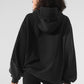 Make Waves Hooded Sweatshirt — Vintage Black Tonal