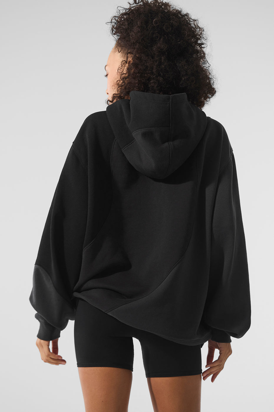 Make Waves Hooded Sweatshirt — Vintage Black Tonal