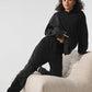 Make Waves Hooded Sweatshirt — Vintage Black Tonal