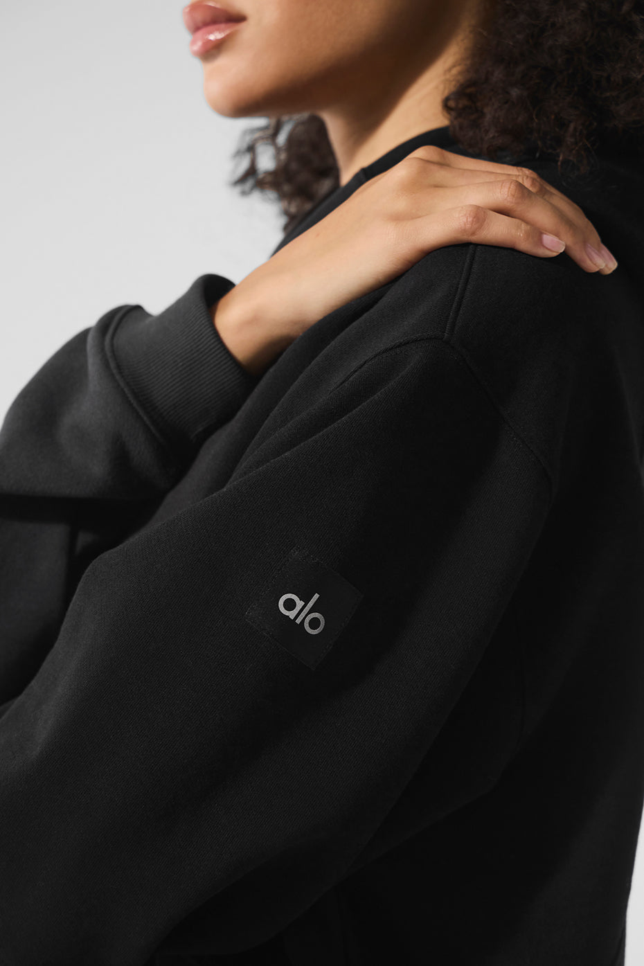 Make Waves Hooded Sweatshirt — Vintage Black Tonal