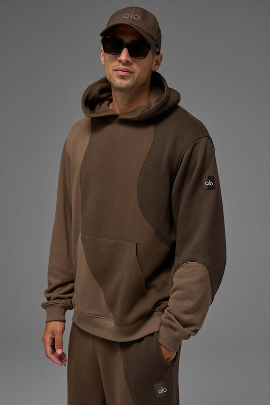 Make Waves Hooded Sweatshirt — Espresso Tonal