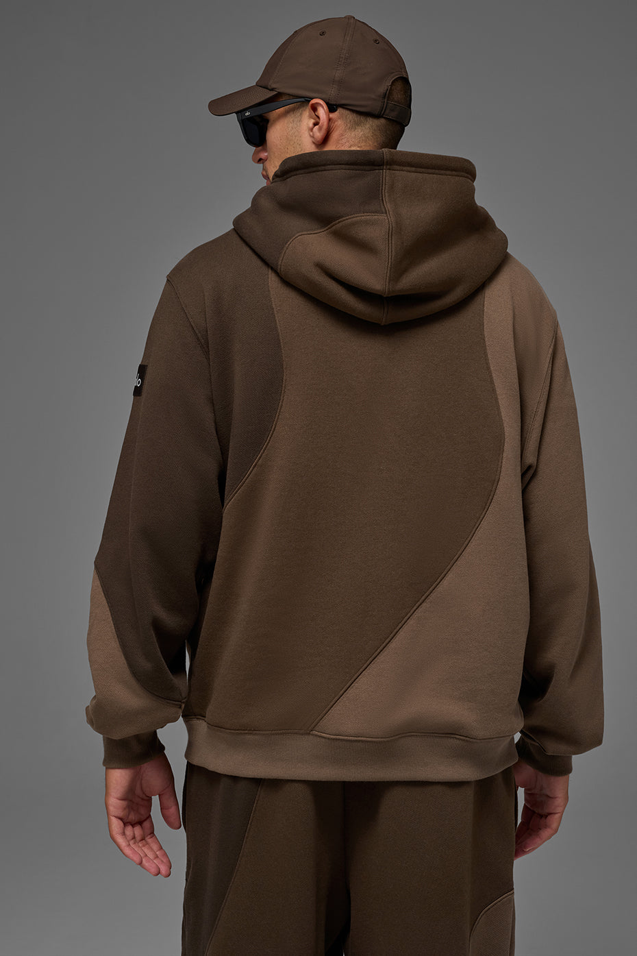 Make Waves Hooded Sweatshirt — Espresso Tonal
