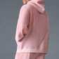 Make Waves Hooded Sweatshirt — Sunset Pink Tonal