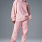 Make Waves Hooded Sweatshirt — Sunset Pink Tonal