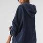 Make Waves Hooded Sweatshirt — Navy Tonal