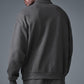 Accolade 1/4 Zip Crew Sweatshirt — Anthracite