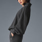 Accolade 1/4 Zip Crew Sweatshirt — Anthracite