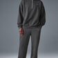 Accolade 1/4 Zip Crew Sweatshirt — Anthracite