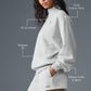 Accolade 1/4 Zip Crew Sweatshirt — Athletic Heather Grey