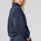 Accolade 1/4 Zip Crew Sweatshirt — Navy