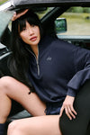 Accolade 1/4 Zip Crew Sweatshirt — Navy