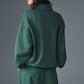 Accolade 1/4 Zip Crew Sweatshirt — Winter Ivy