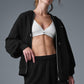 Accolade Full Zip Hooded Sweatshirt — Black