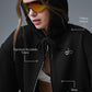 Accolade Full Zip Hooded Sweatshirt — Black