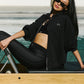 Accolade Full Zip Hooded Sweatshirt — Black