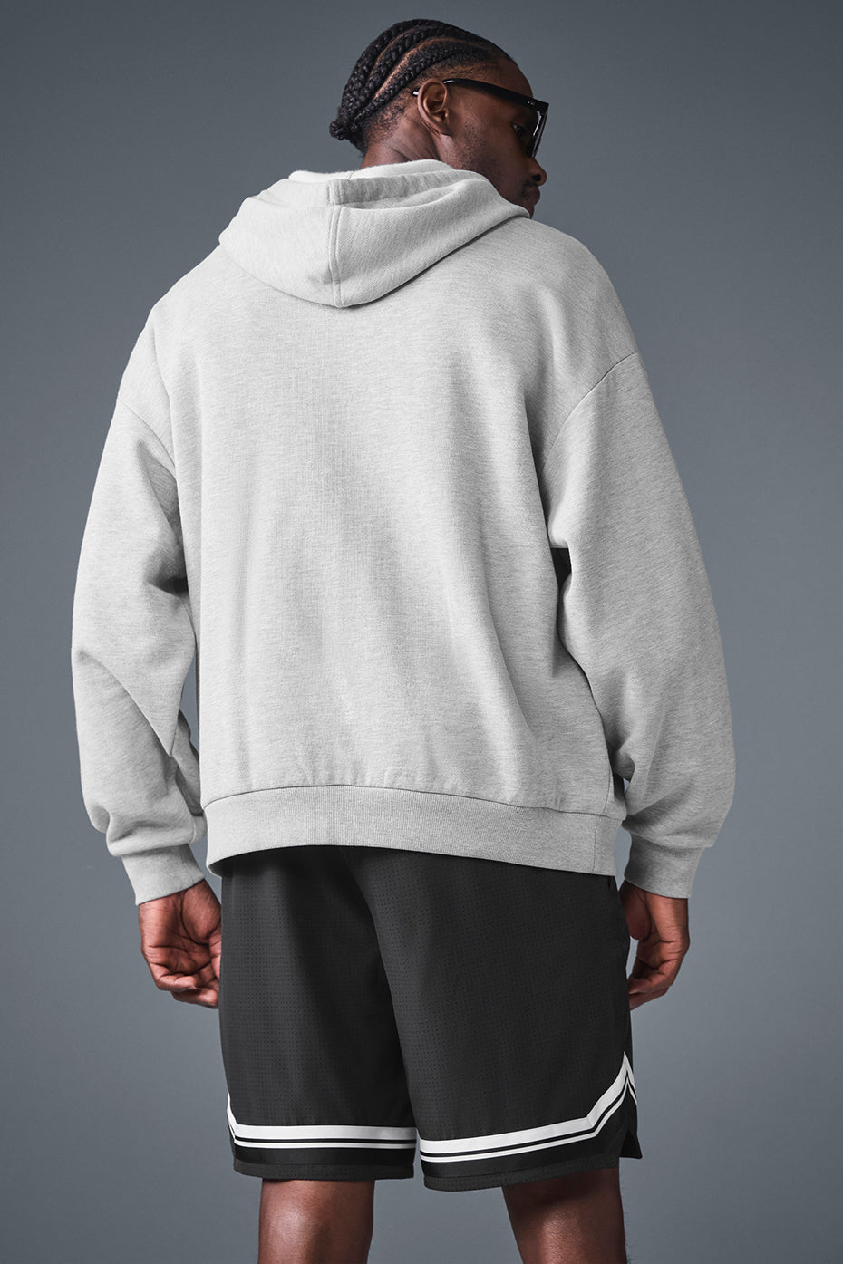 Accolade Full Zip Hooded Sweatshirt — Athletic Heather Grey